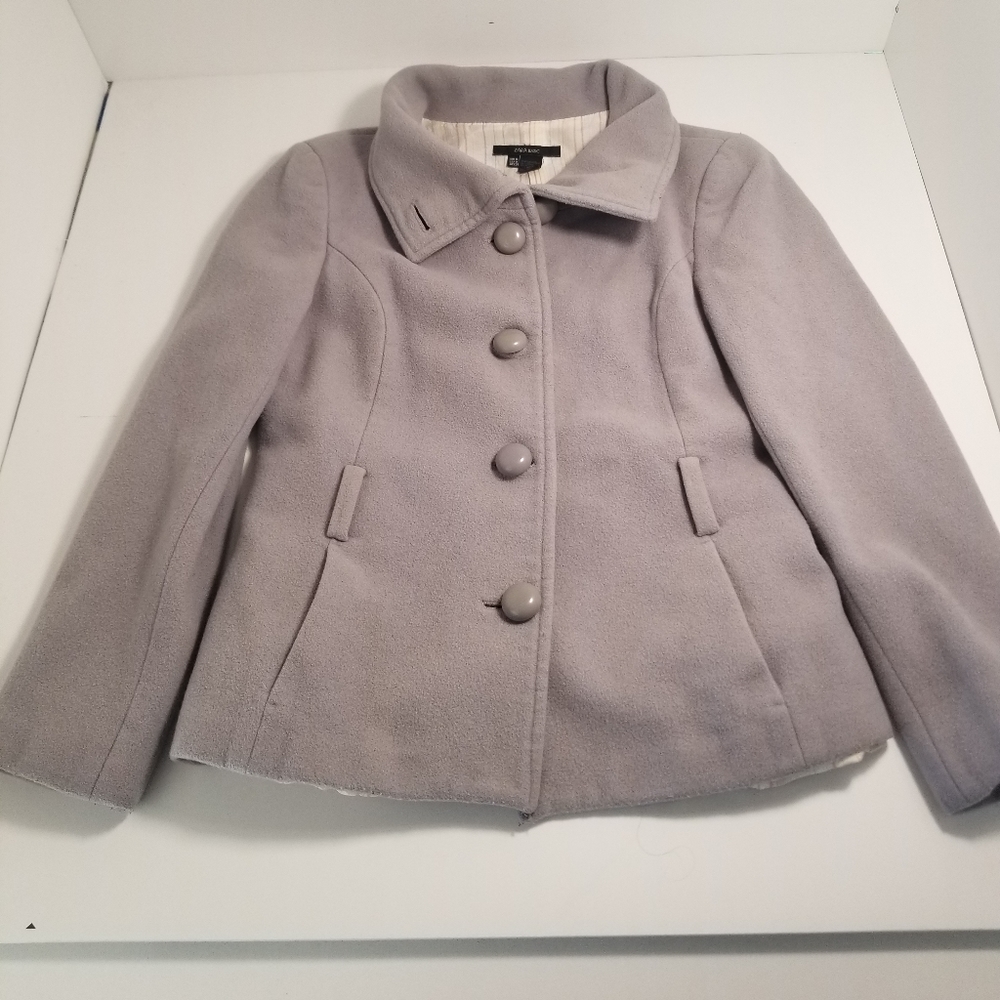 Zara Basic Womens Coat Size M